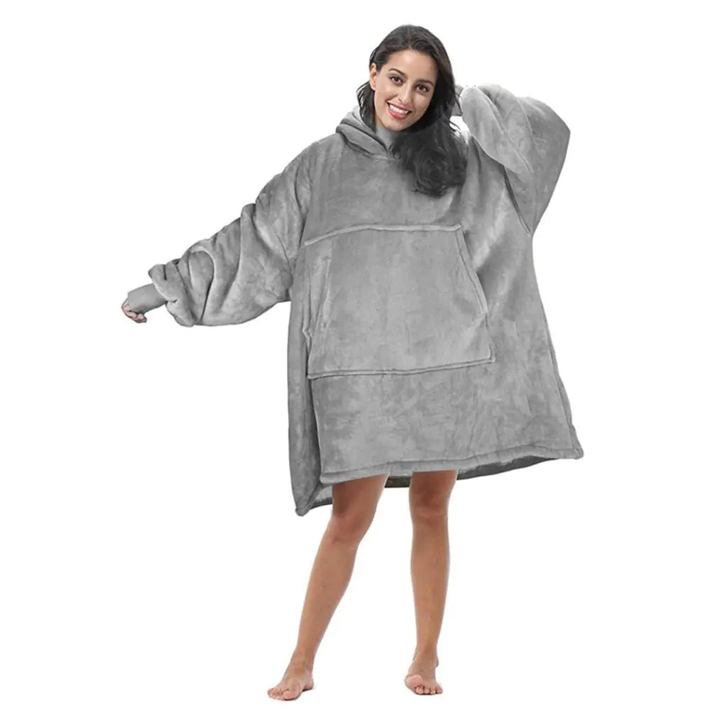 Oversized Hoodie Blanket