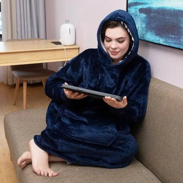 Oversized Hoodie Blanket